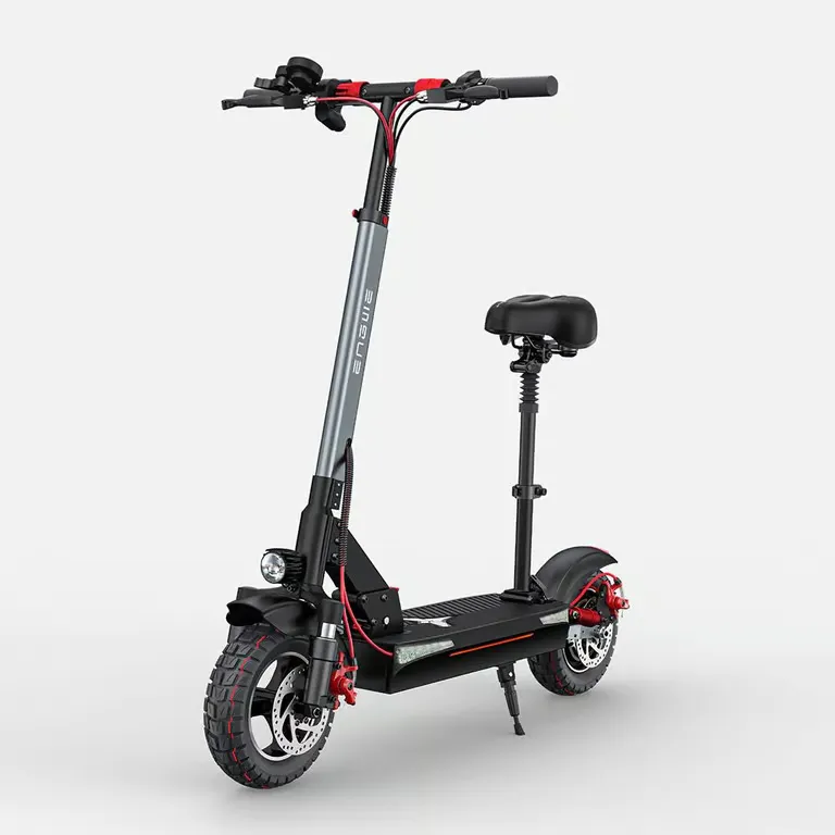 ENGWE Y600 18.2AH Trottinette Électrique - Puissance 600W Batterie 48V18.2Ah Pneus 10 pouces Autonomie 70KM - Noir – Image 3