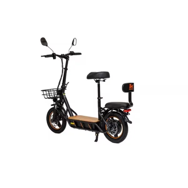 Trottinette Électrique Kukirin C1 Pro 26AH - Moteur 500W Batterie 48V 26AH Autonomie 100KM Freins à Disque - Noir – Image 3