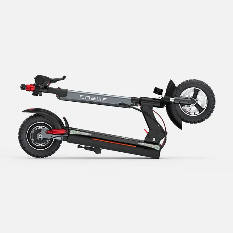ENGWE Y600 18.2AH Trottinette Électrique - Puissance 600W Batterie 48V18.2Ah Pneus 10 pouces Autonomie 70KM - Noir – Image 4