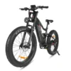 Vélo de montagne électrique tout-terrain SAMEBIKE RS-A08-II 1000 W avec pneus larges de 26 pouces et batterie 48 V 17 Ah et système de double suspension