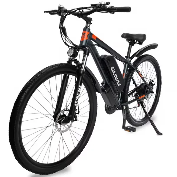 Gunai - GUNAI GN29 29" Vélo VTT Electrique 750W 48V 15Ah Autonomie 45Km+ Shimano 21 Vitesses - Gris