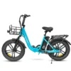 Vélo électrique SAMEBIKE C05 Pro 20" Fat Tire Step-Through E-Bike pour femme Moteur 500W Batterie 36V 13Ah