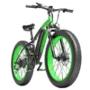 GOGOBEST GF600 Vélo électrique 26" Fat Tire Mountain Bike 1000W 48V 13AH Dirt Ebike pour adultes Shimano 7 vitesses-Vert
