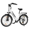 Vélo électrique ESKUTE C100 26" Vélo électrique de banlieue 250 W 36 V 10,4 Ah-Blanc