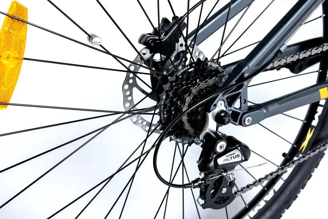 1-16.webp VTT Electrique, EMTB-29" PRO Moteur Central, Full Suspension, SHIMANO ALTUS 8 Vitesses & Freins a disque Hydraulique, Bat. Ion Lithium 48V 13Ah